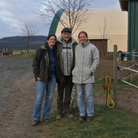 Weiterbildung bei Peter Pfister zu Hause im März 2012 zusammen mit Karin Keller.